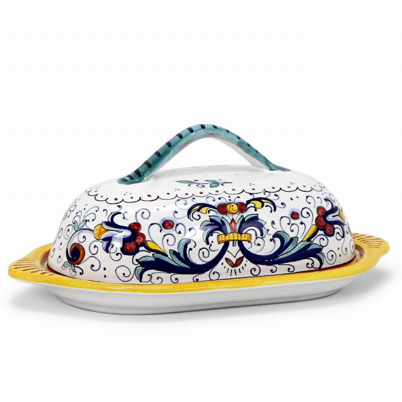 RICCO DERUTA BUTTER TRAY & CHEESE BOWLS Artistica Italian Gallery