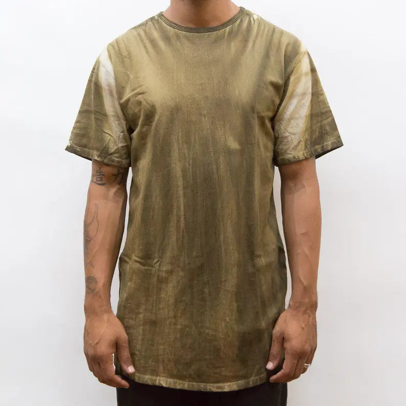 RIVER WASH TEE- OLIVE WEIV