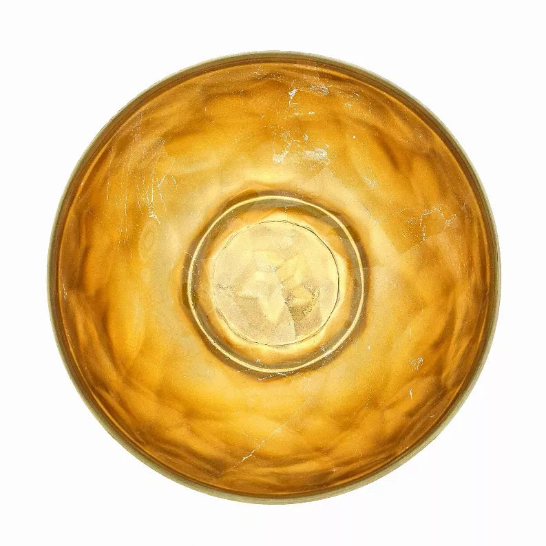 ROCHER 12 Pcs. Gilded Glass Dinnerware Set Red Pomegranate Collection
