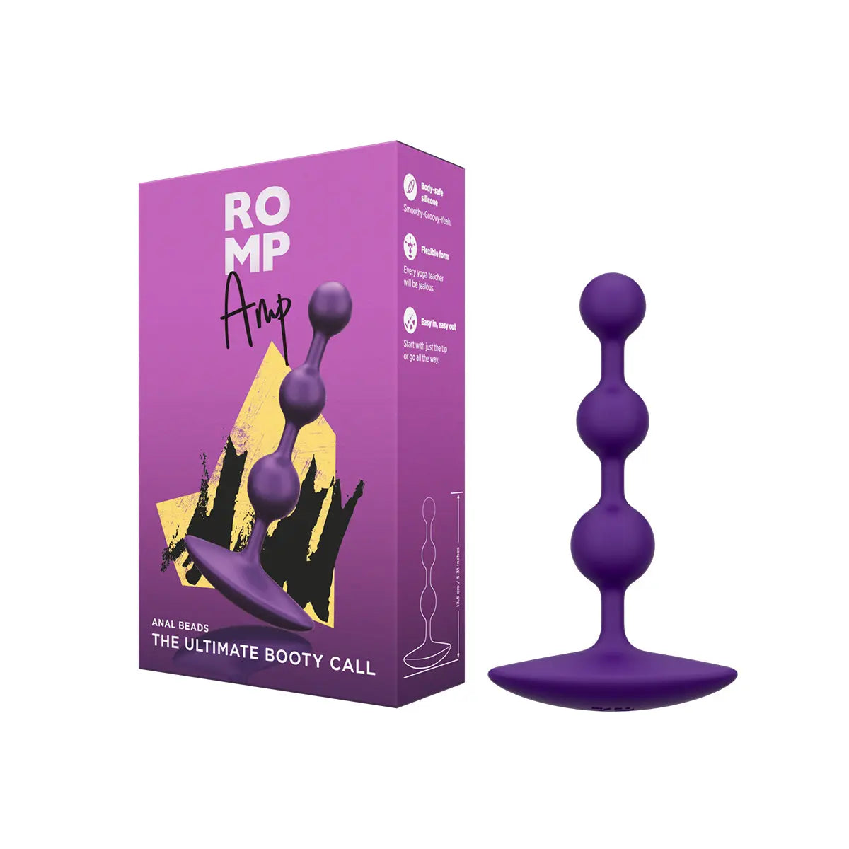 ROMP Amp Anal Beads - Purple ROMP