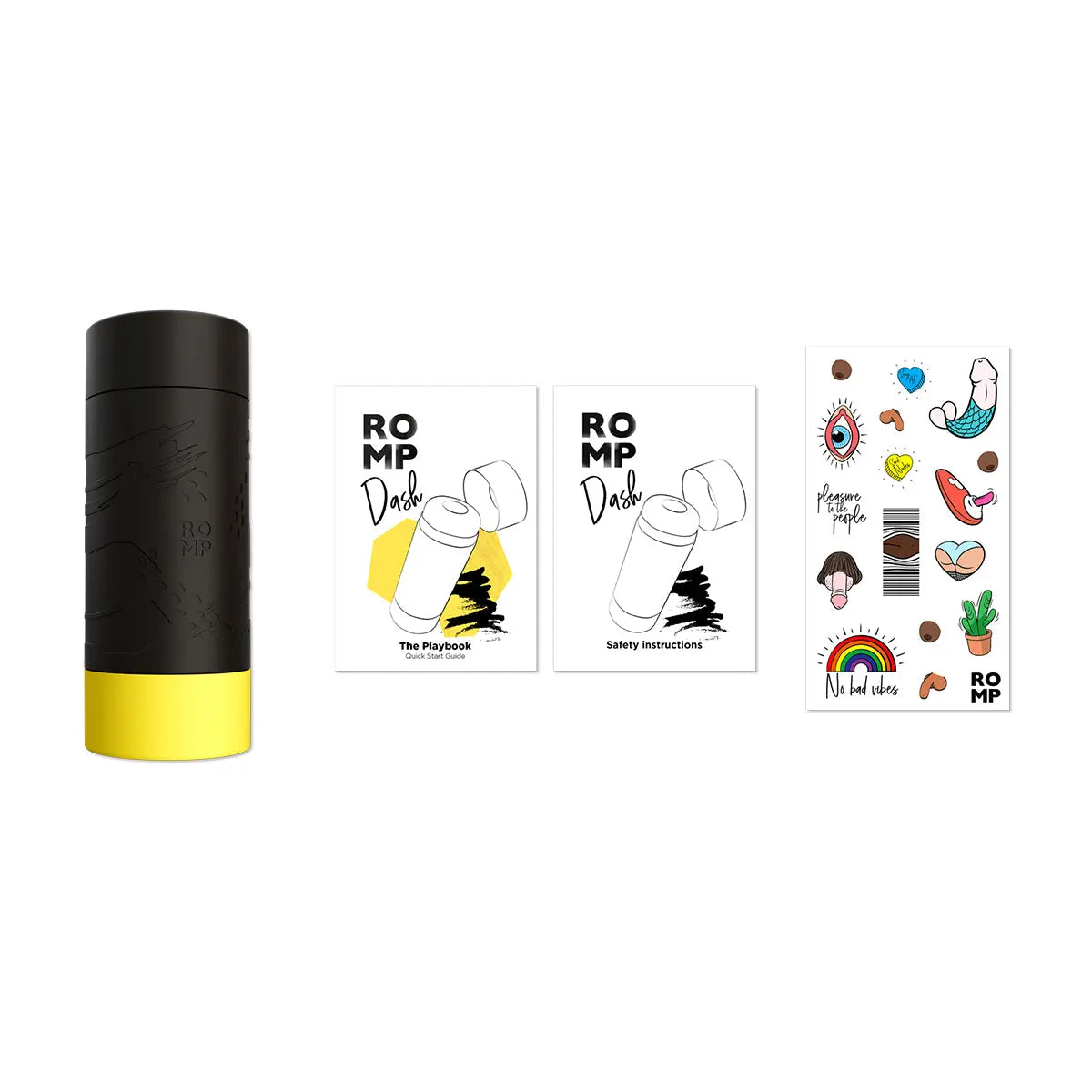 ROMP Dash Stroker - Black ROMP