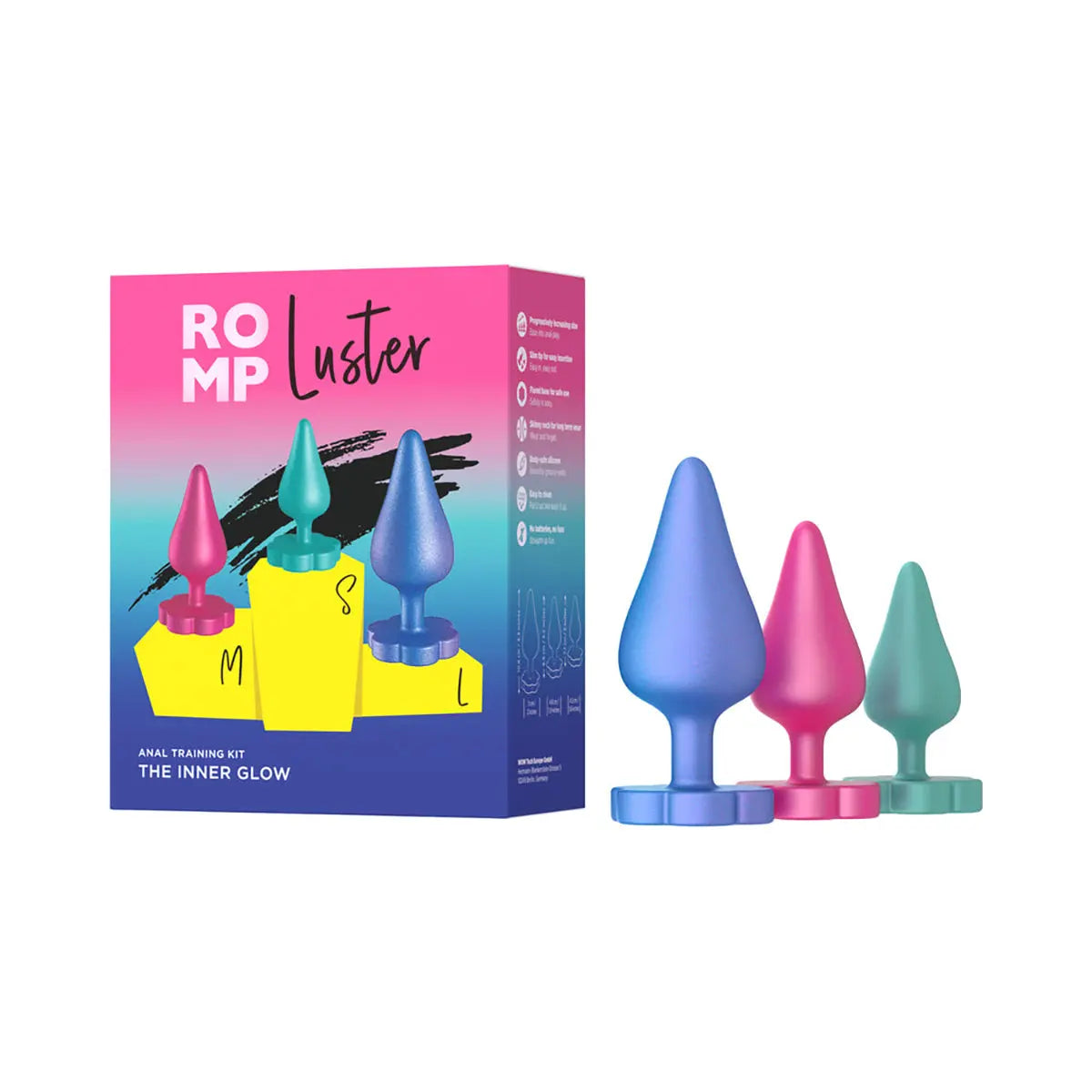 ROMP Luster Anal Plug Set ROMP