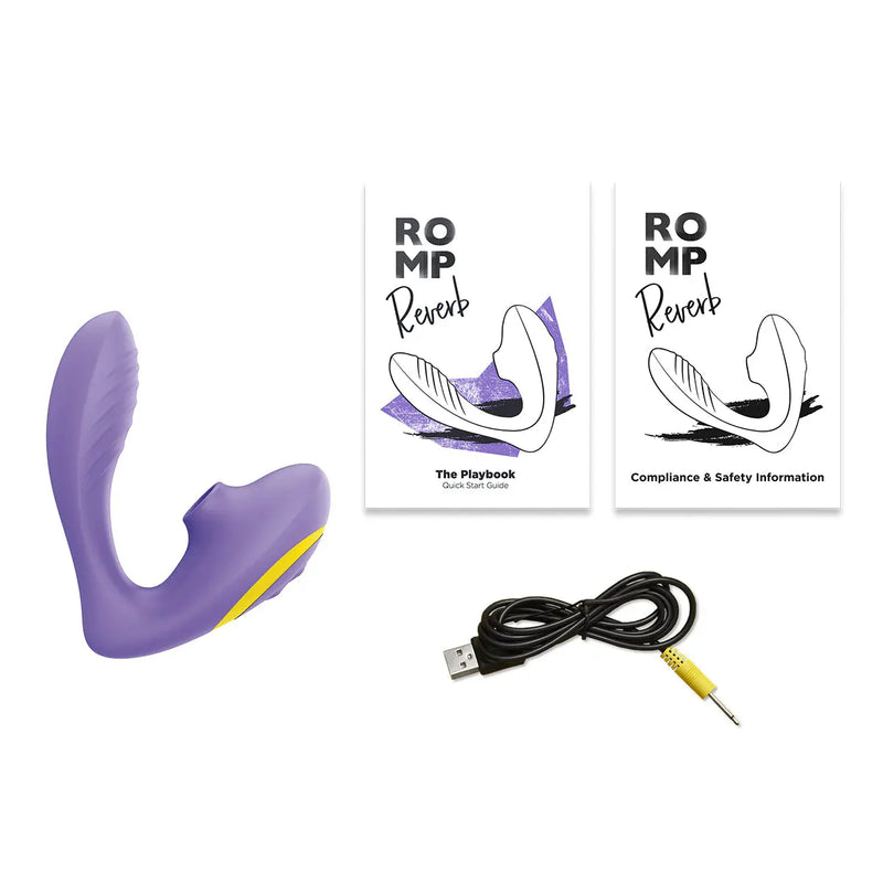 ROMP Reverb G-Spot & Clitoral Suction Stimulator - GreatEagleInc