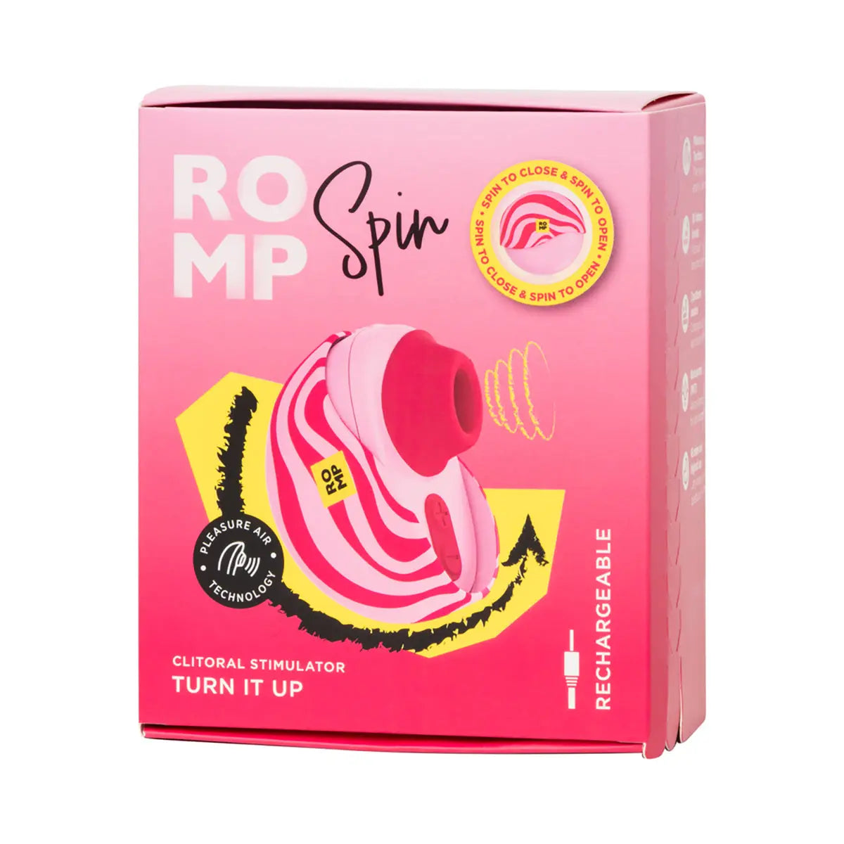 ROMP Spin Travel Rechargeable Clitoral Stimulator ROMP