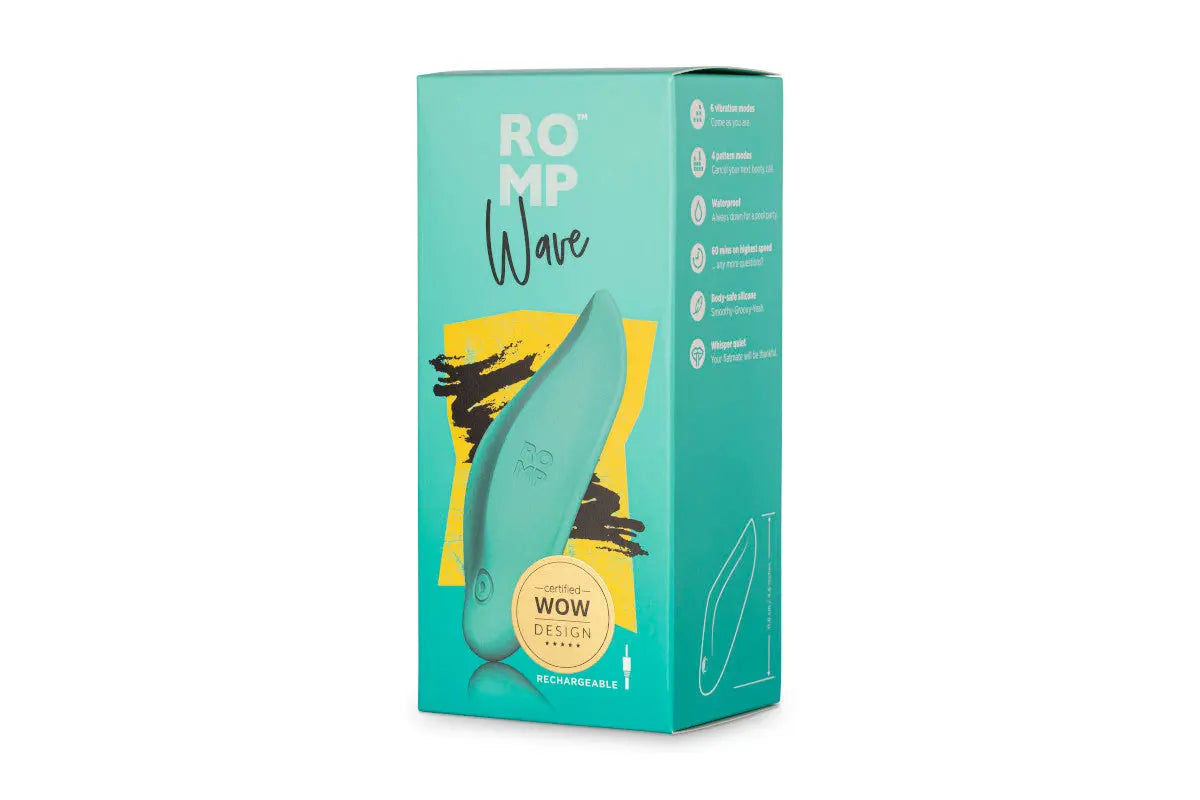 ROMP Wave Lay-On Vibrator - Mint ROMP