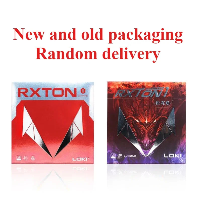 RXTON1 Table Tennis Training Rubbers High Elasticity Sponge Backing Medium Viscosity Rubbers Table Tennis Supplies GreatEagleInc