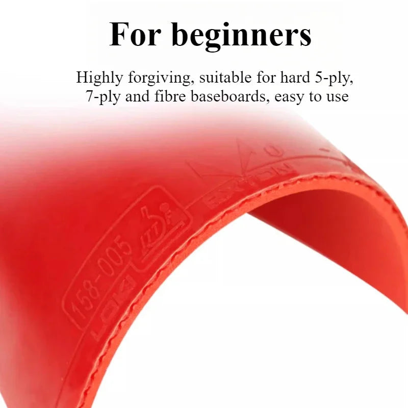 RXTON1 Table Tennis Training Rubbers High Elasticity Sponge Backing Medium Viscosity Rubbers Table Tennis Supplies GreatEagleInc