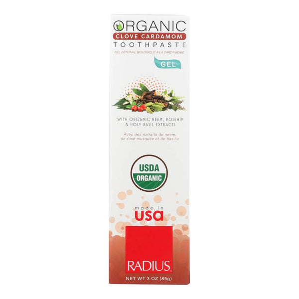 Radius - Tthpste Clove Cardmom - 1 Each - 3 Oz Radius