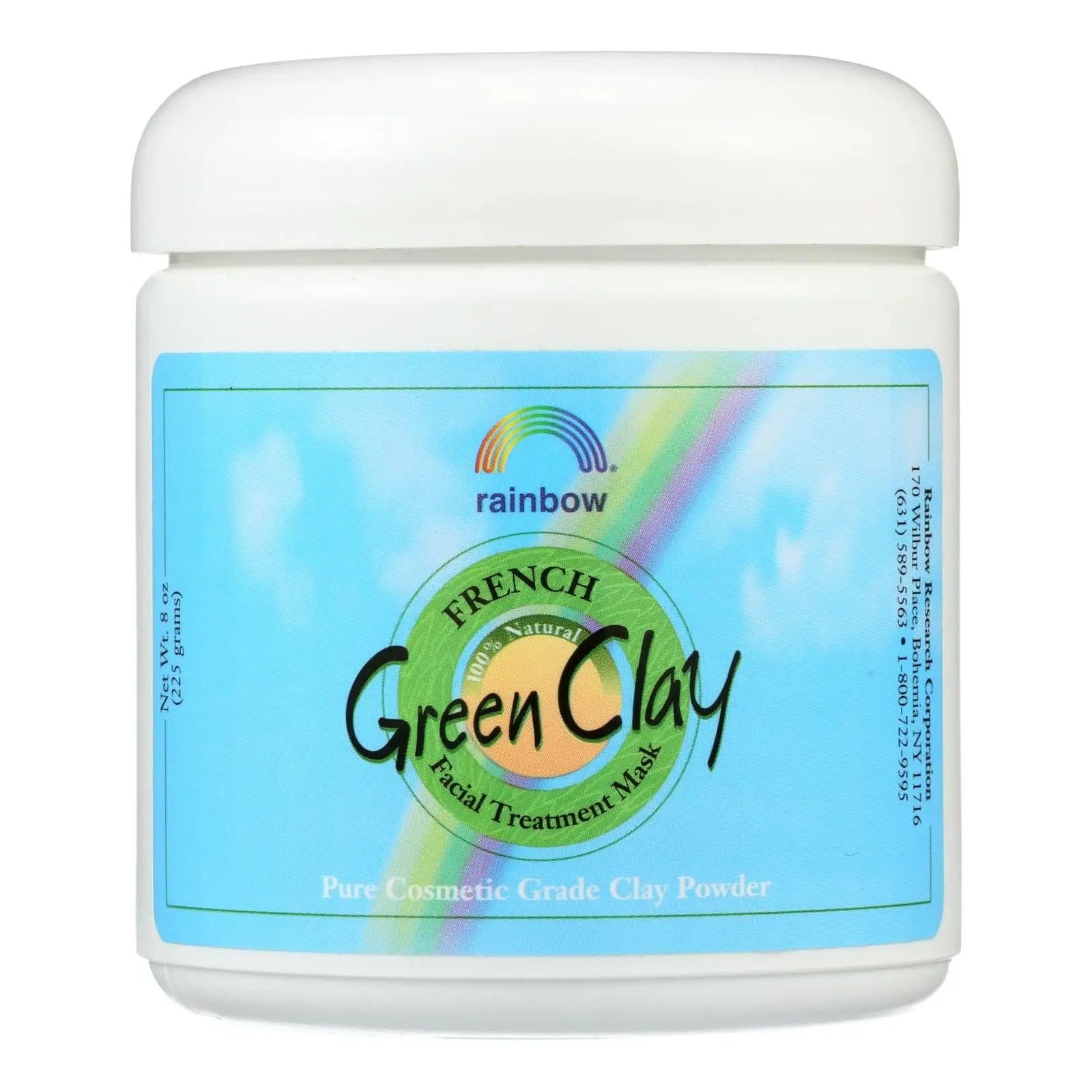 Rainbow Research French Green Clay Facial Treatment Mask - 8 Oz Rainbow Research