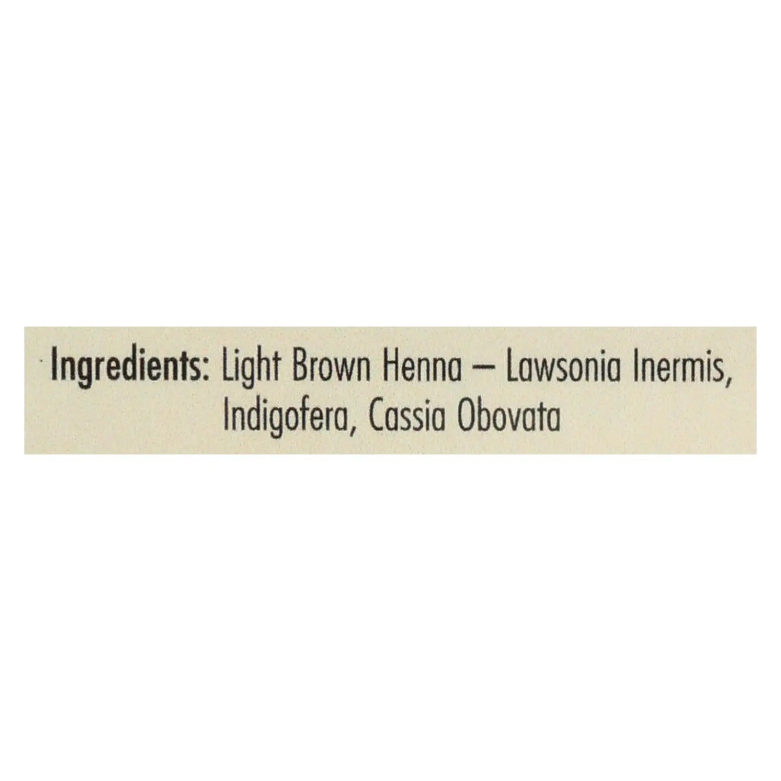 Rainbow Research Henna Hair Color And Conditioner Persian Light Brown - 4 Oz Rainbow Research