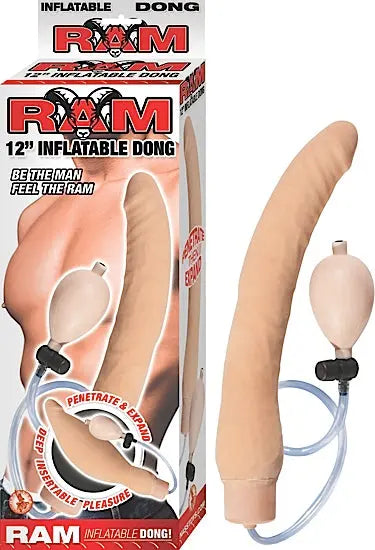 Ram 12in Inflatable Dong Flesh Nasstoys