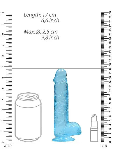 Real Cock 6in Realistic Dildo W/ Balls SHOTS AMERICA