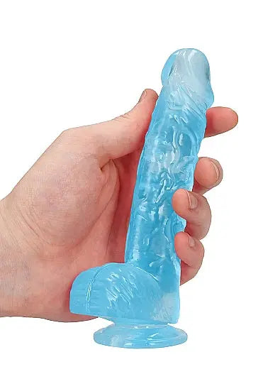 Real Cock 6in Realistic Dildo W/ Balls SHOTS AMERICA