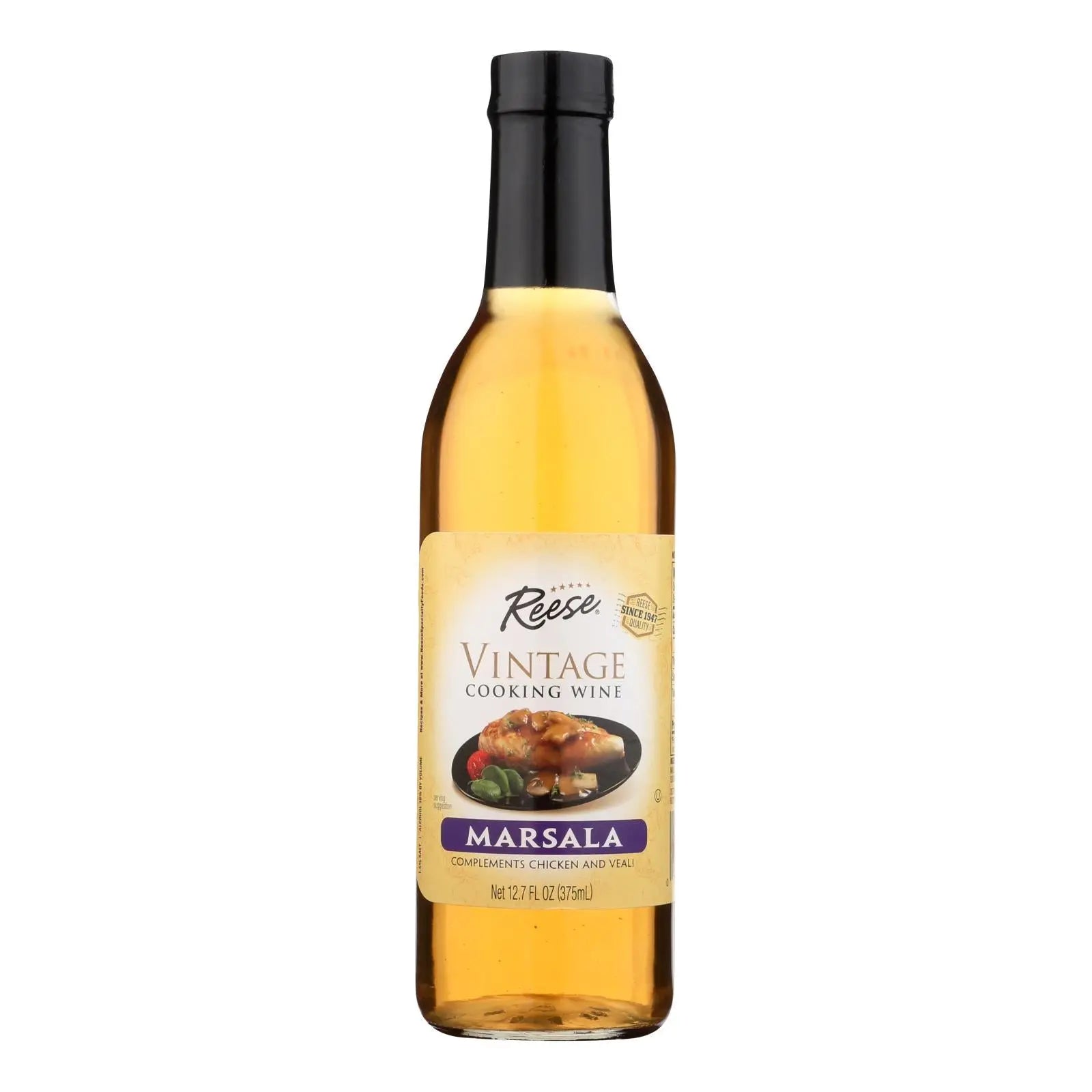 Reese Marsala Cooking Wine - Case Of 6 - 12.7 Fl Oz. Reese