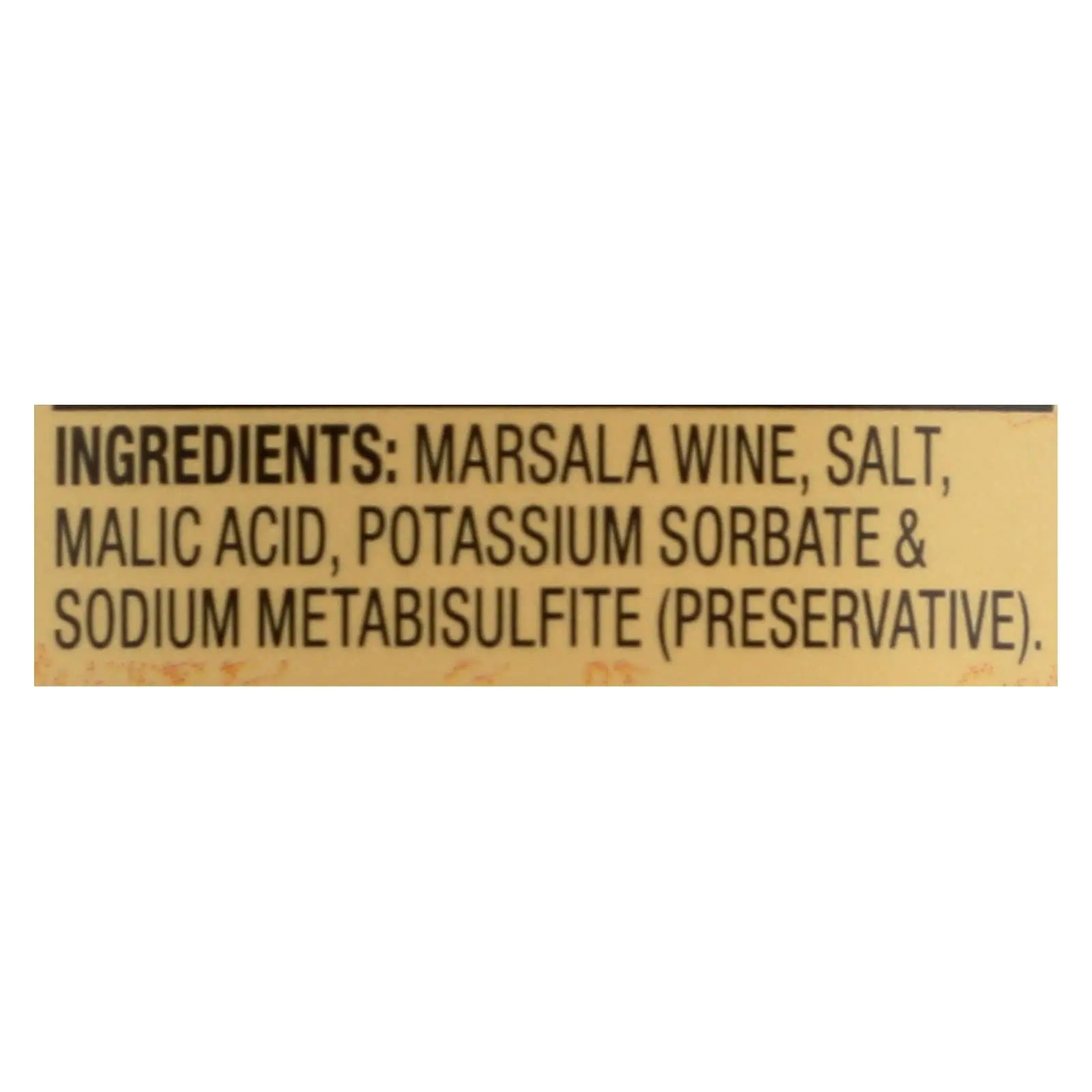 Reese Marsala Cooking Wine - Case Of 6 - 12.7 Fl Oz. Reese