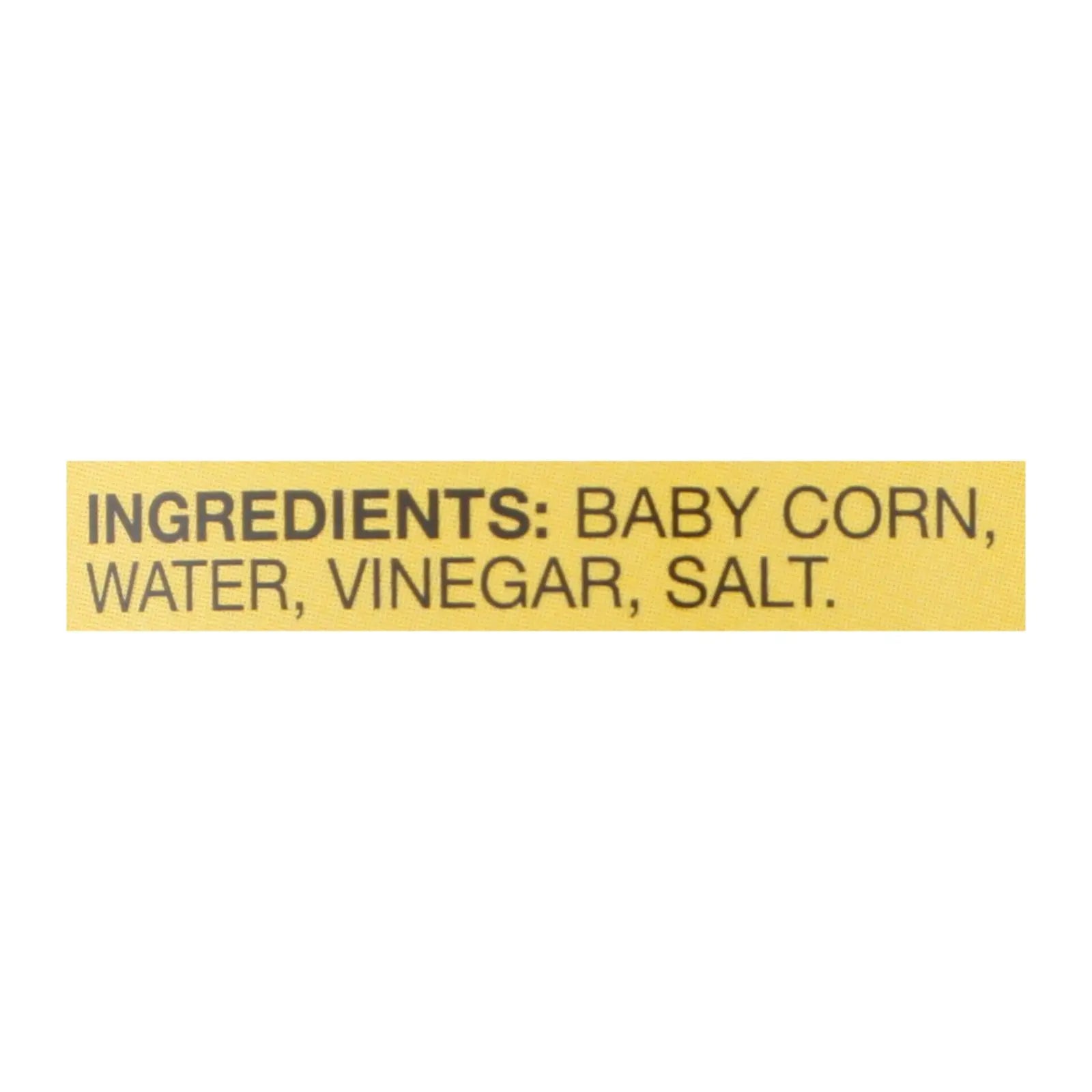 Reese Pickled Whole Baby Corn  - Case Of 12 - 7 Oz Reese