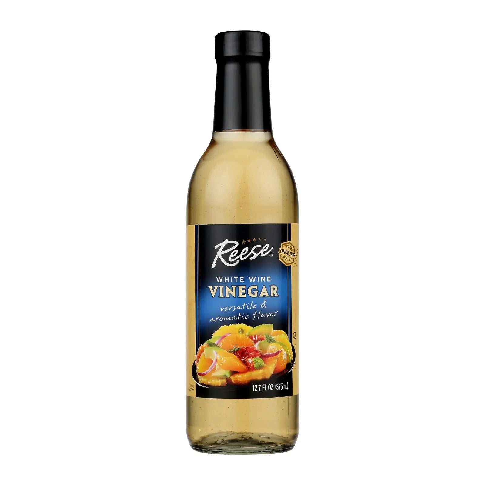 Reese - White Wine Vinegar - Case Of 6 - 12.7 Fl Oz. Reese