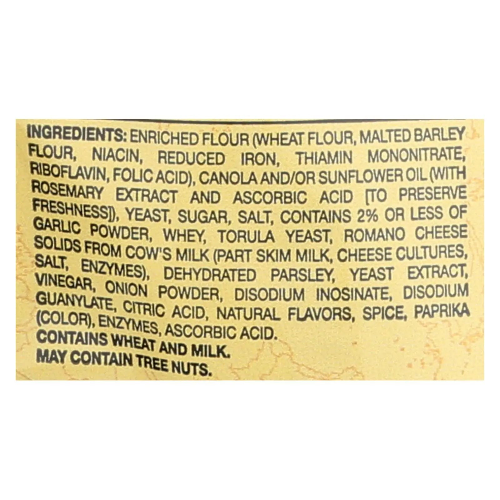 Reese Whole Grain Croutons - Garlic And Cheese - Case Of 12 - 5 Oz. Reese