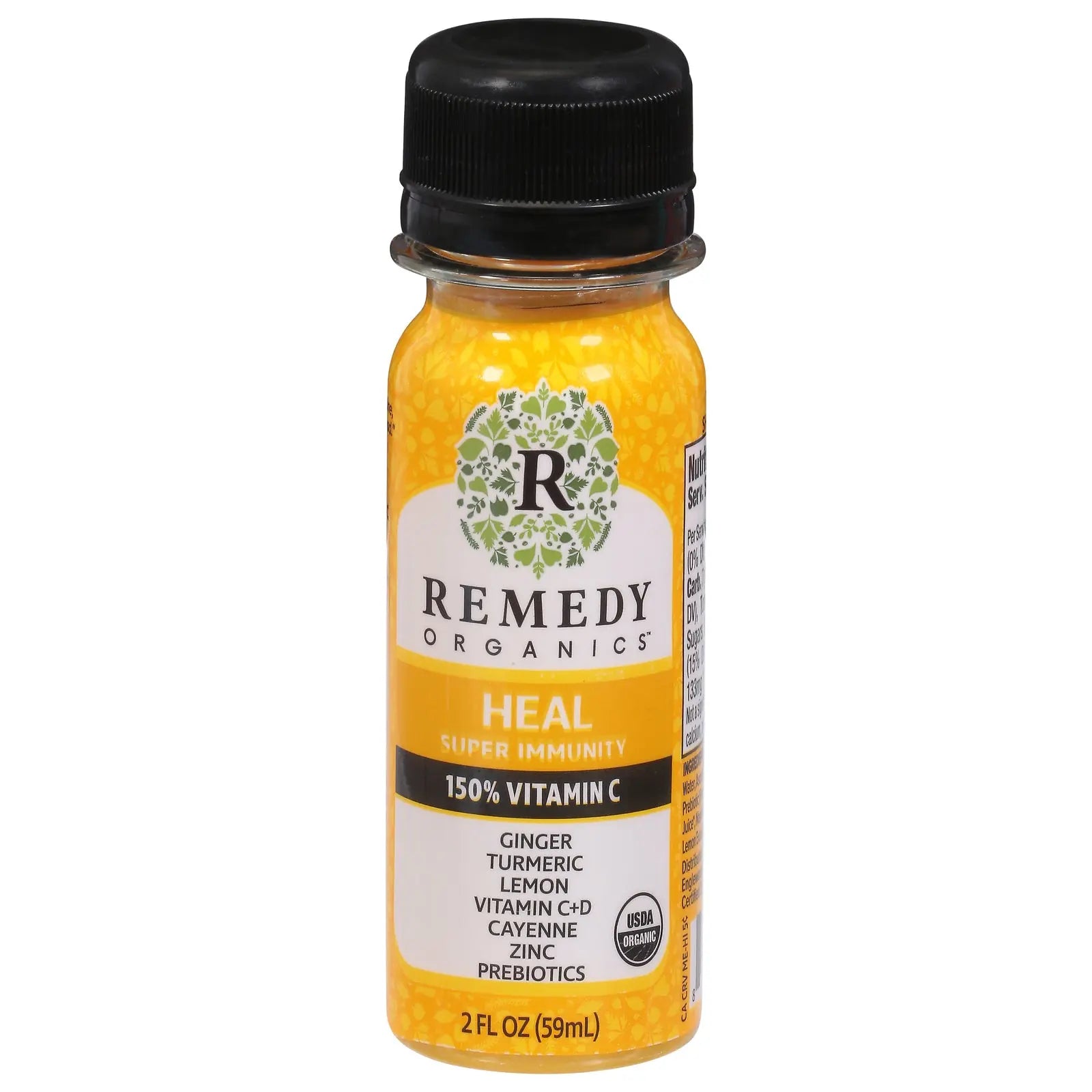 Remedy Organics - Shot Og2 Heal Super Immun - Cs Of 24-2 Oz Remedy Organics
