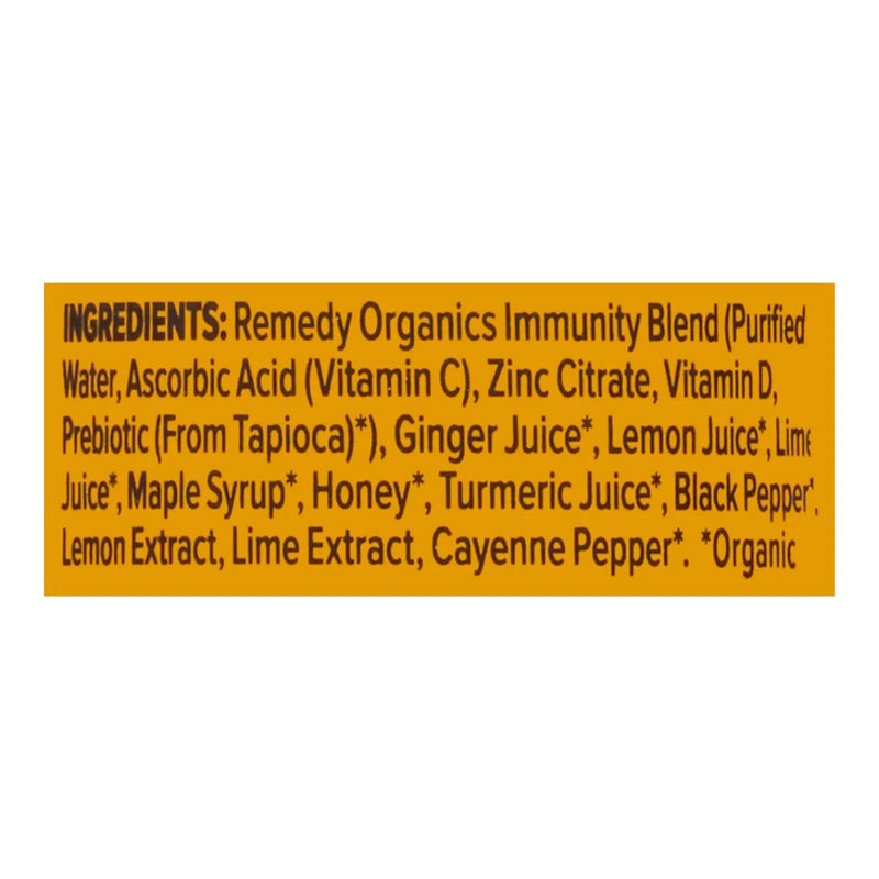 Remedy Organics - Shot Og2 Heal Super Immun - Cs Of 24-2 Oz Remedy Organics