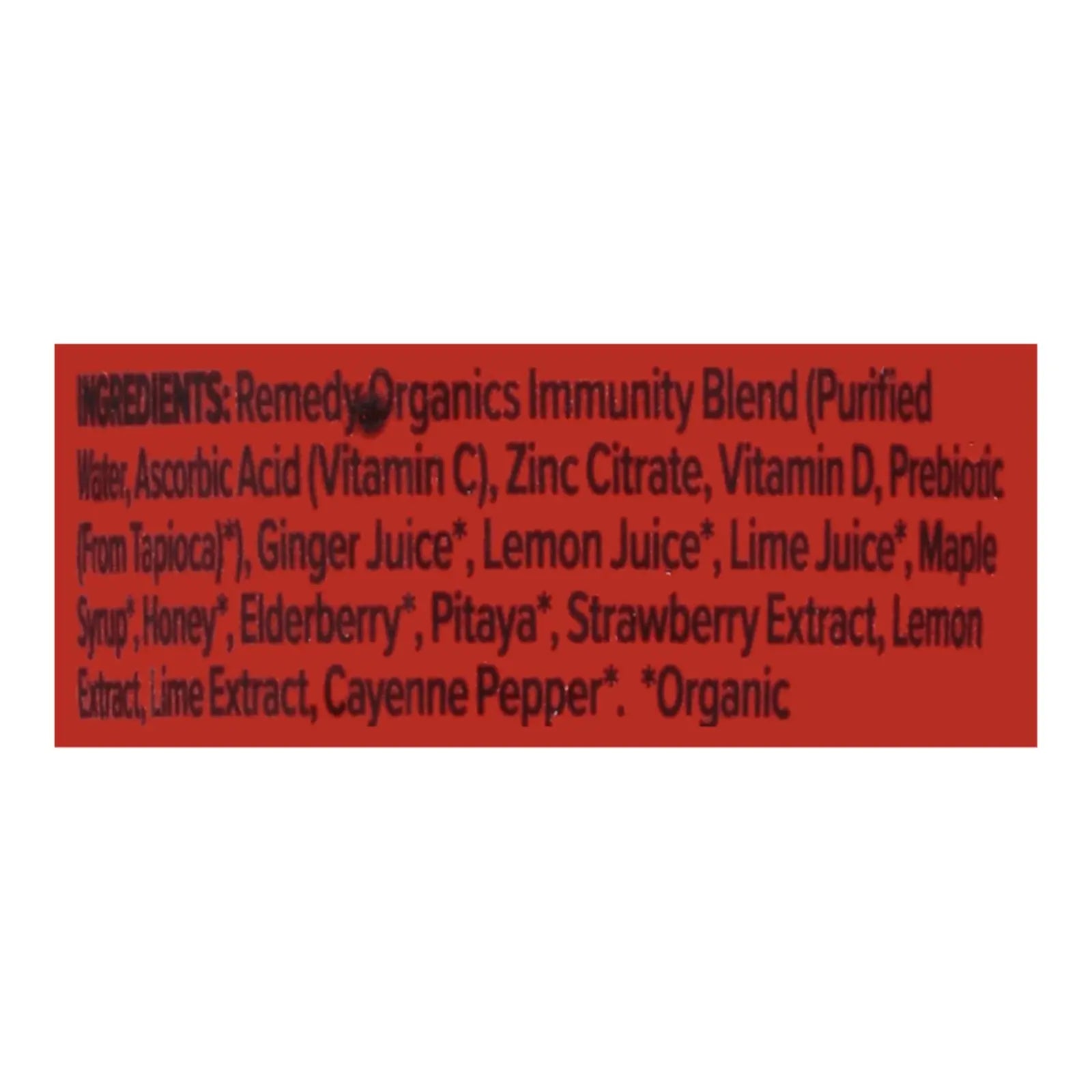 Remedy Organics - Shot Og2 Protect Immunity - Cs Of 24-2 Oz Remedy Organics