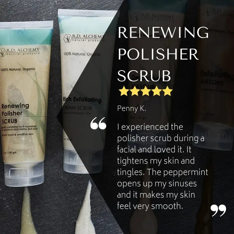 Renewing Polisher Scrub R.D. Alchemy Natural Products