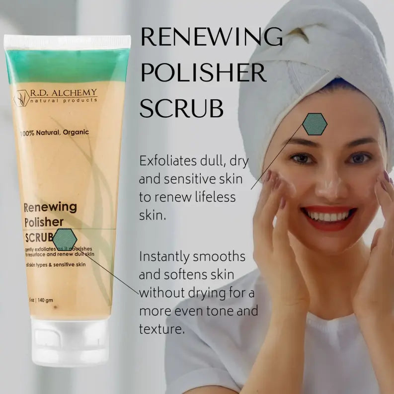 Renewing Polisher Scrub R.D. Alchemy Natural Products