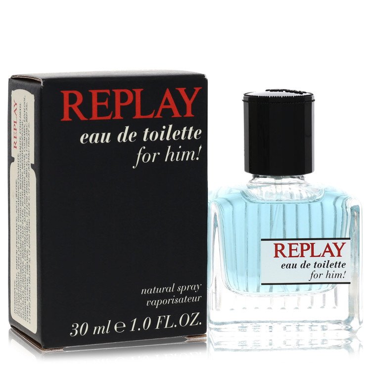 Replay  Replay by Replay Eau De Toilette Spray 1.0 oz for Men for Fragrances for Men Replay