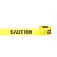 Repulpable Tape, "Caution", 3" X 45 YDS, MUTUAL INDUSTRIES INC.