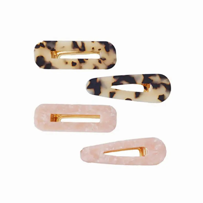 Resin Hair Clips Cocus Pocus
