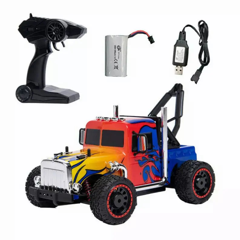 Retro 4WD 1:16 scale tow truck Singda