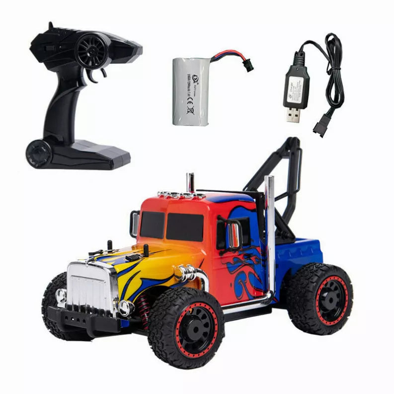 Retro 4WD 1:16 scale tow truck Singda