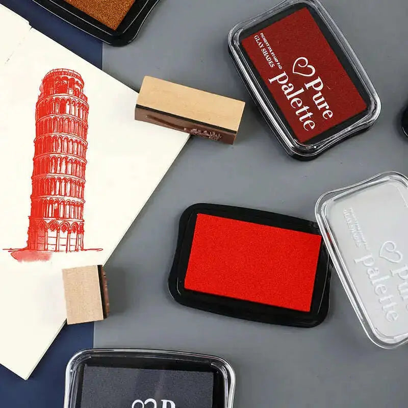 Retro-Color-Stamp-Pads-Washable-Ink-Pads-For-Kids-Craft-Ink-Stamp-Pads-For-Rubber-Stamps-Paper-Scrapbooking-Wood-Fabric-GreatEagleInc-334241021