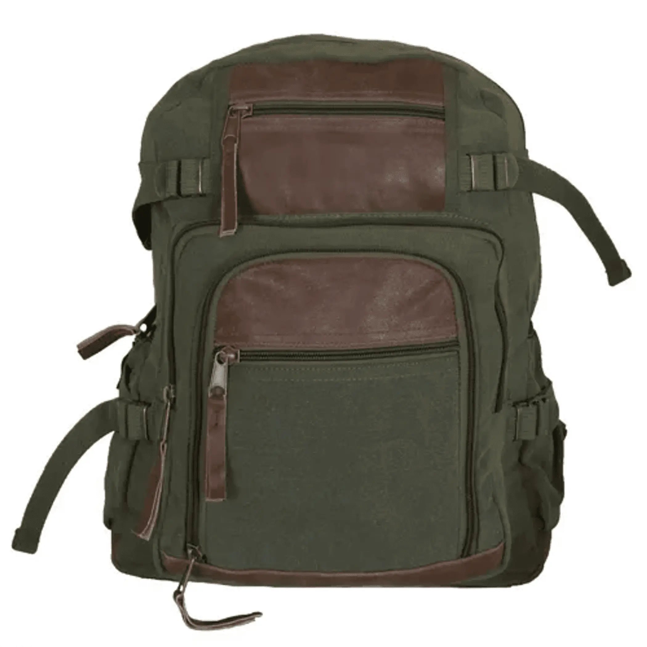 Retro Londoner Commuter Daypack - Khaki Fox Outdoor
