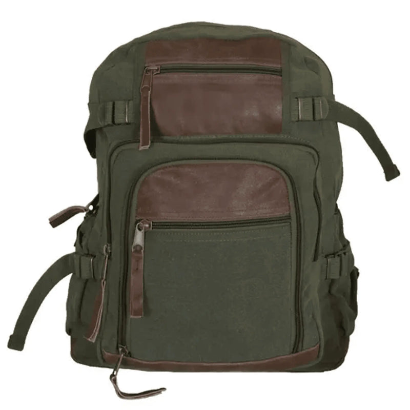 Retro Londoner Commuter Daypack - Vintage Brown Fox Outdoor