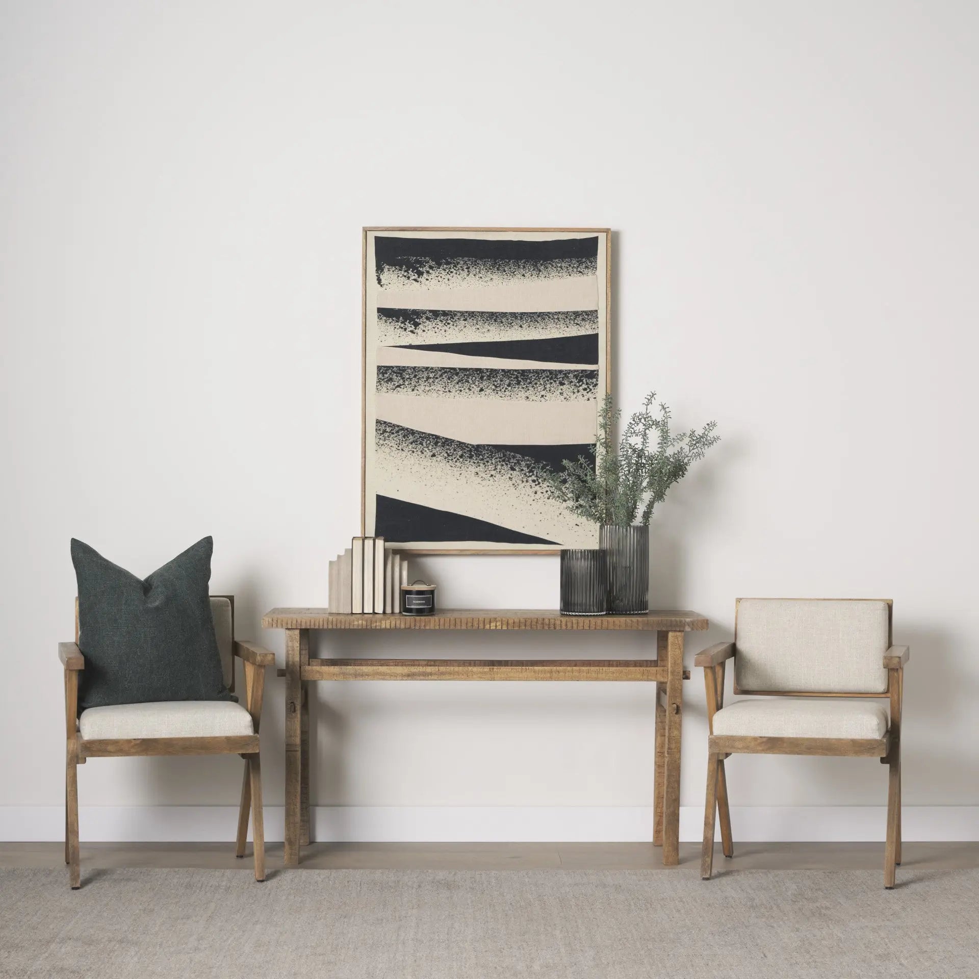 Revelin Large Fabric Collage Framed Linen Framed Wall Art Brown Framed Wall Art Homeroots Home Decor