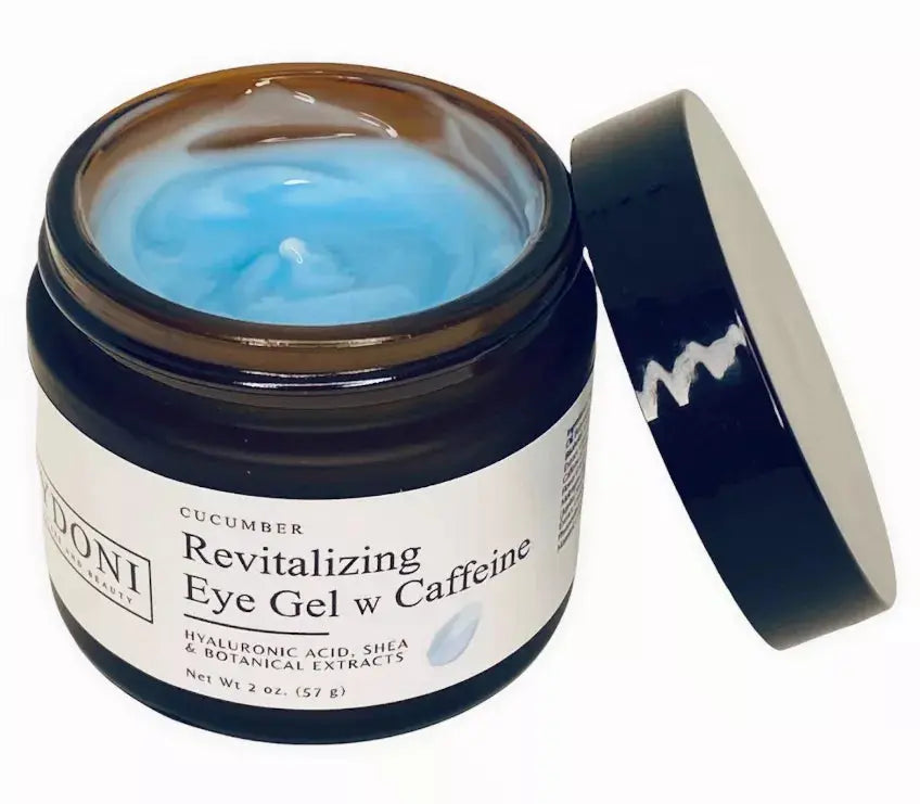 Revitalizing Eye Gel W Caffeine, Hyaluronic Acid And Shea Extract Net. Wt. 2Oz. Sydoni Skincare and Beauty