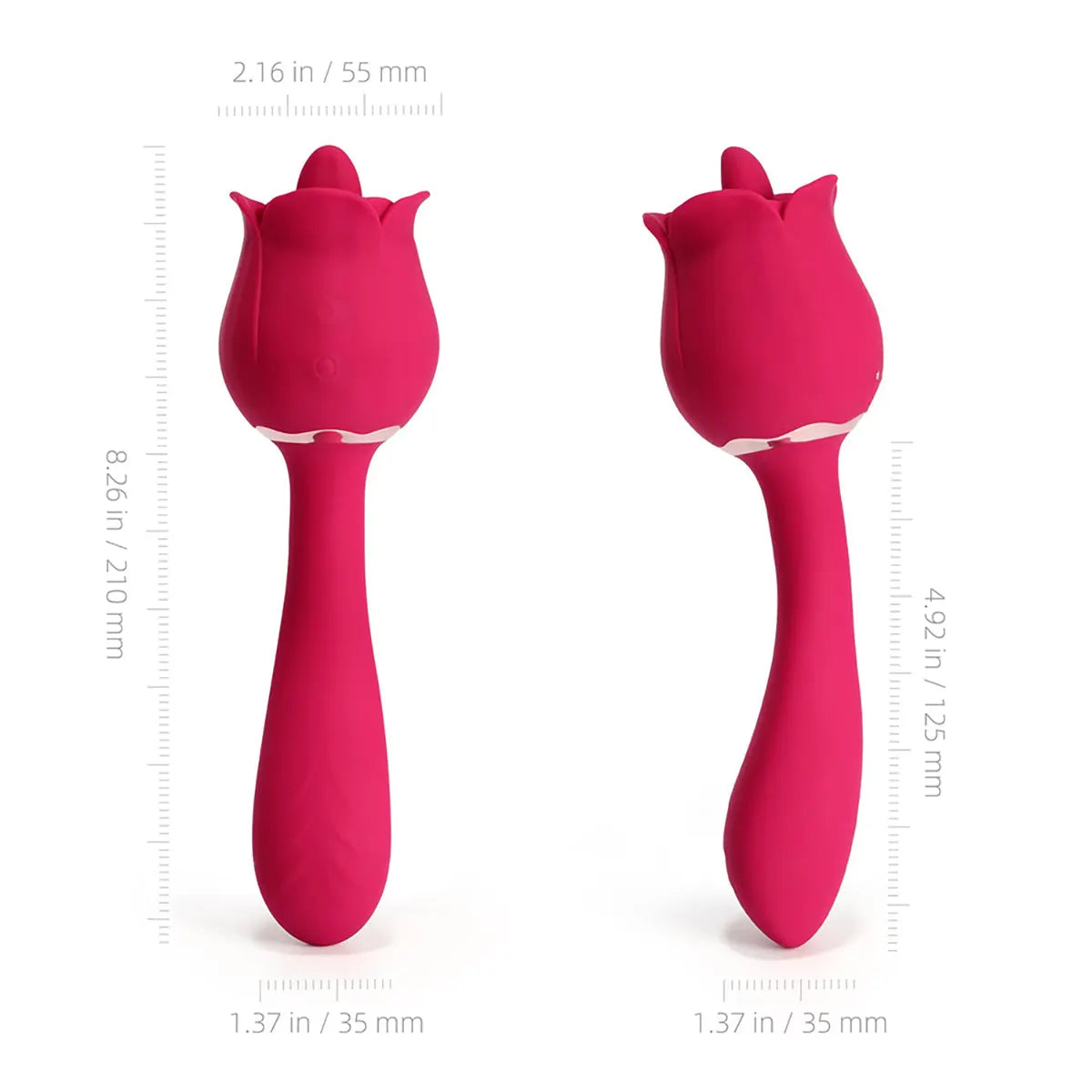 Rhea The Rose Massager - Red Honey Play Box