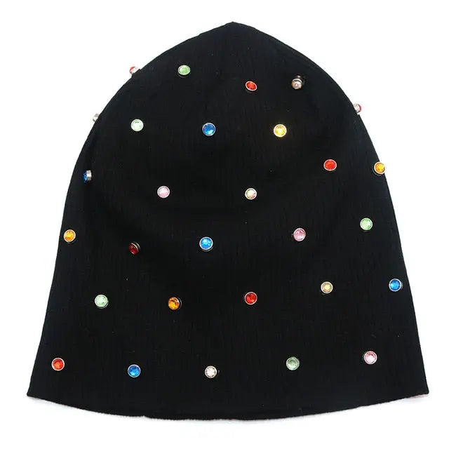 Rhinestone Beanie Cocus Pocus