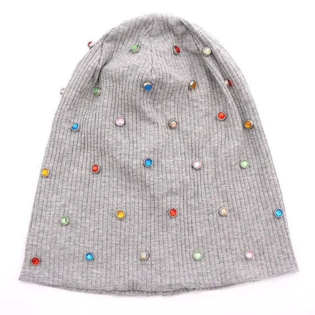 Rhinestone Beanie Cocus Pocus