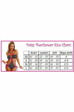 Rhinestone Pucker Back Bikini Daisy Corsets