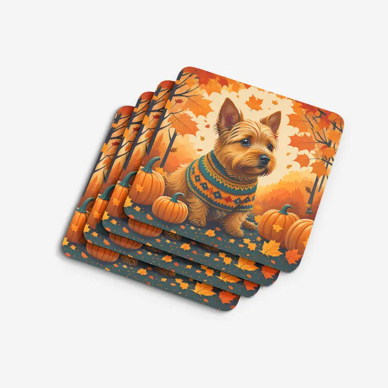 Rhodesian Ridgeback Fall Foam Coasters Caroline's Treasures
