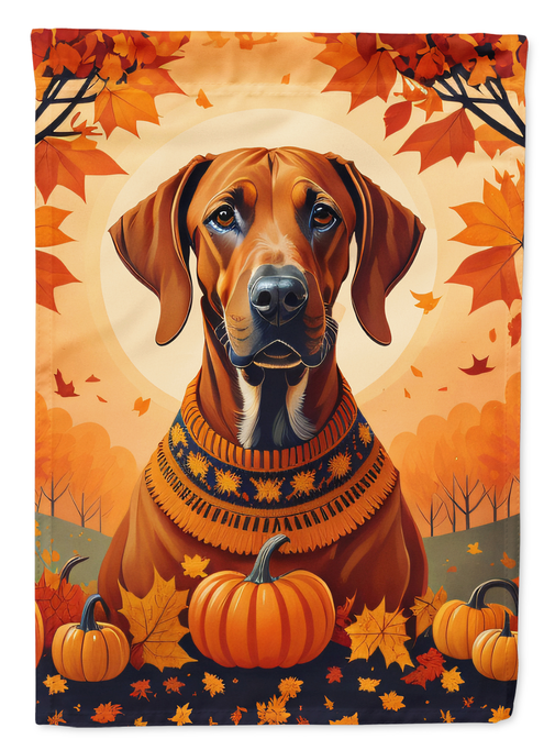 Rhodesian Ridgeback Fall Garden Flag Caroline's Treasures