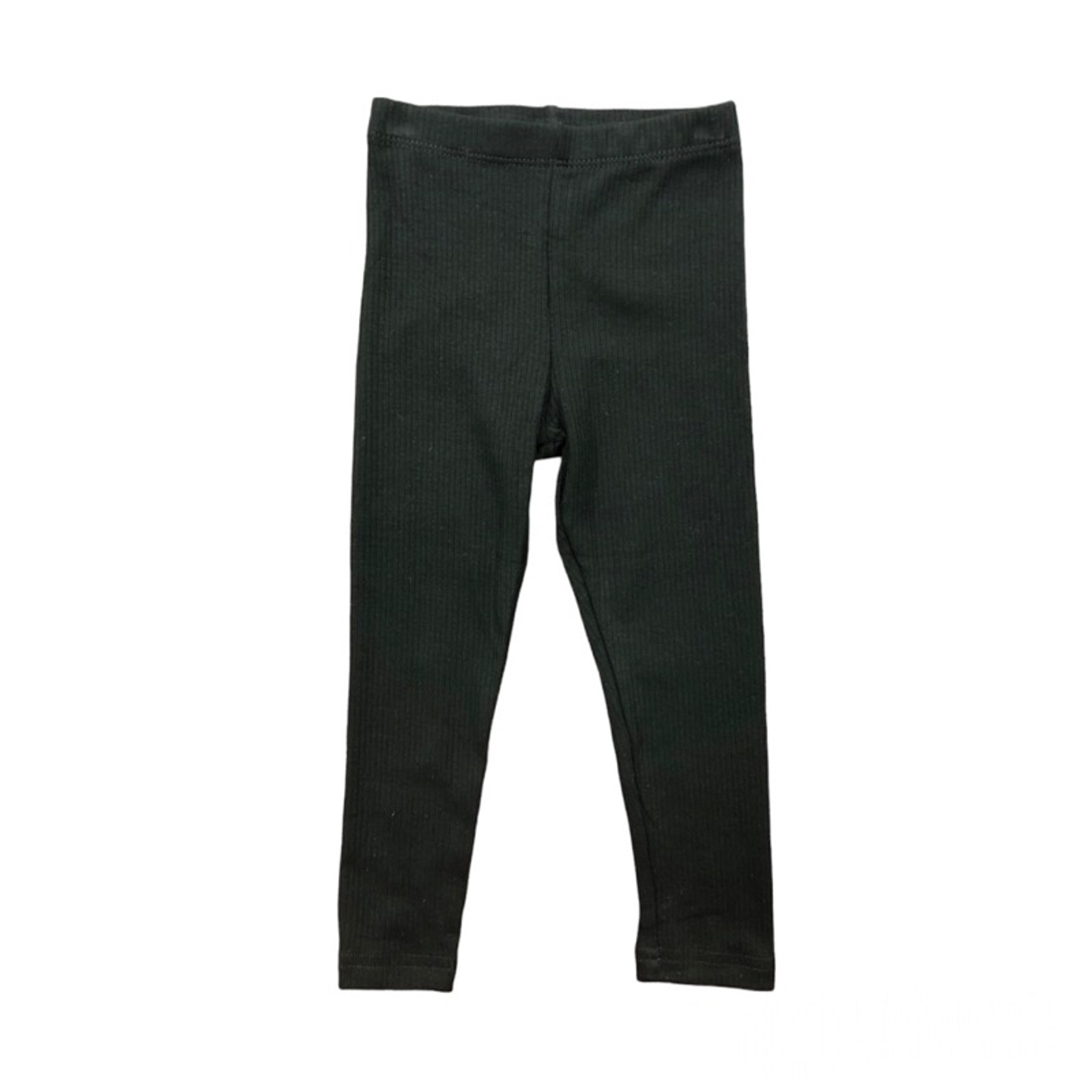 Ribbed Leggings (Black) Melina & Me
