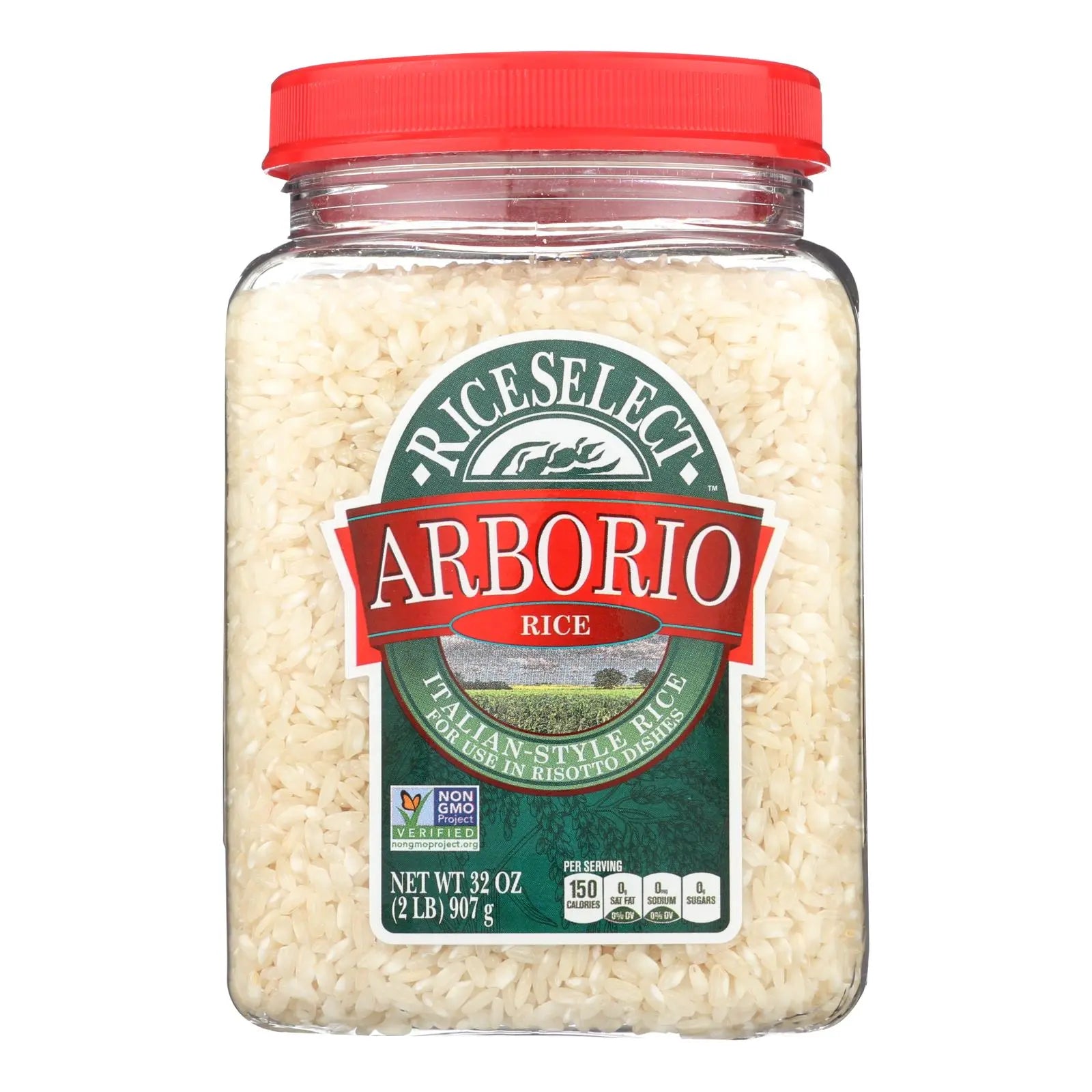Rice Select Arborio Rice - Risotto - Case Of 4 - 32 Oz. Rice Select