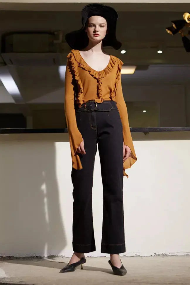 Rimless | Caramel Layered Top Fangyan