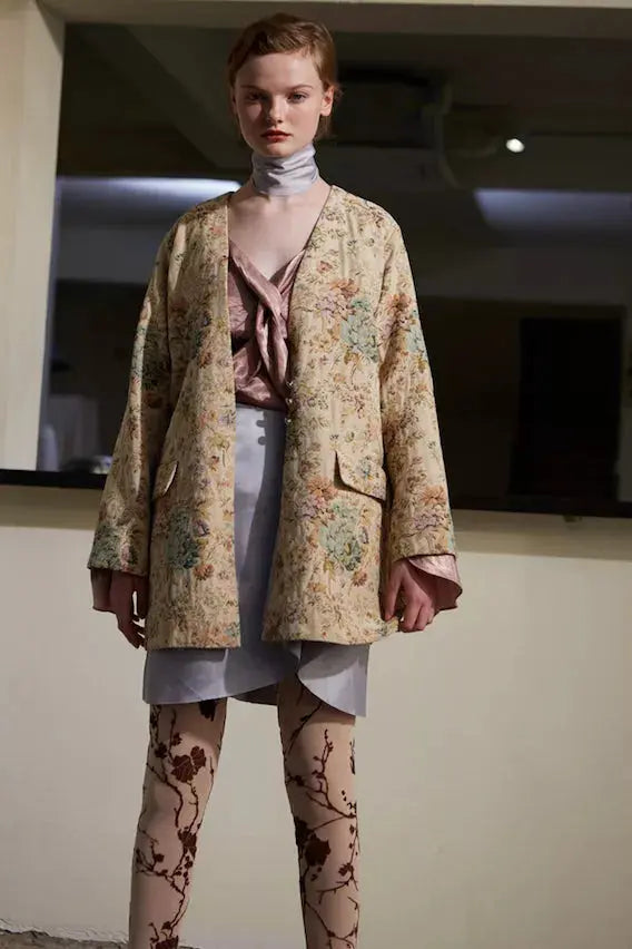 Rimless | Sheer-chiffon Leggings Fangyan