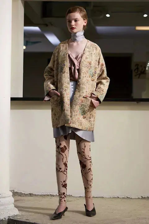 Rimless | Sheer-chiffon Leggings Fangyan