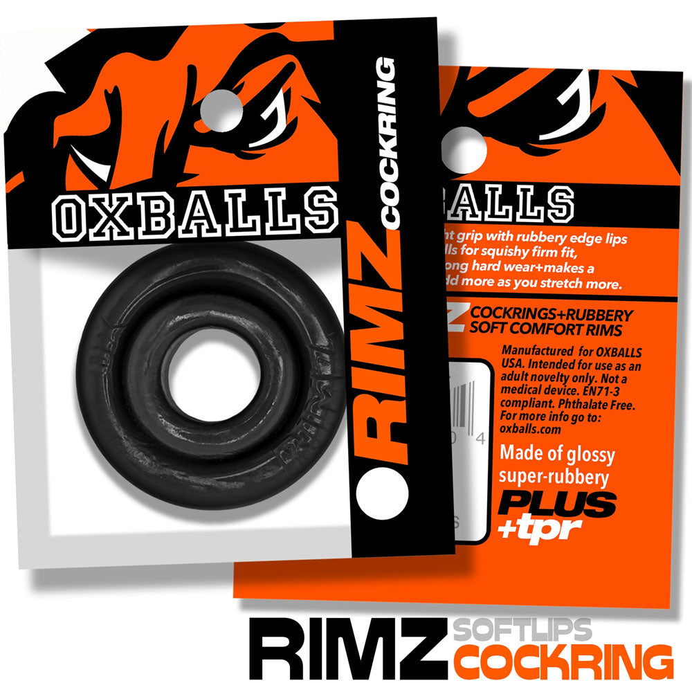 Rimz Big Single Ring - Black Oxballs