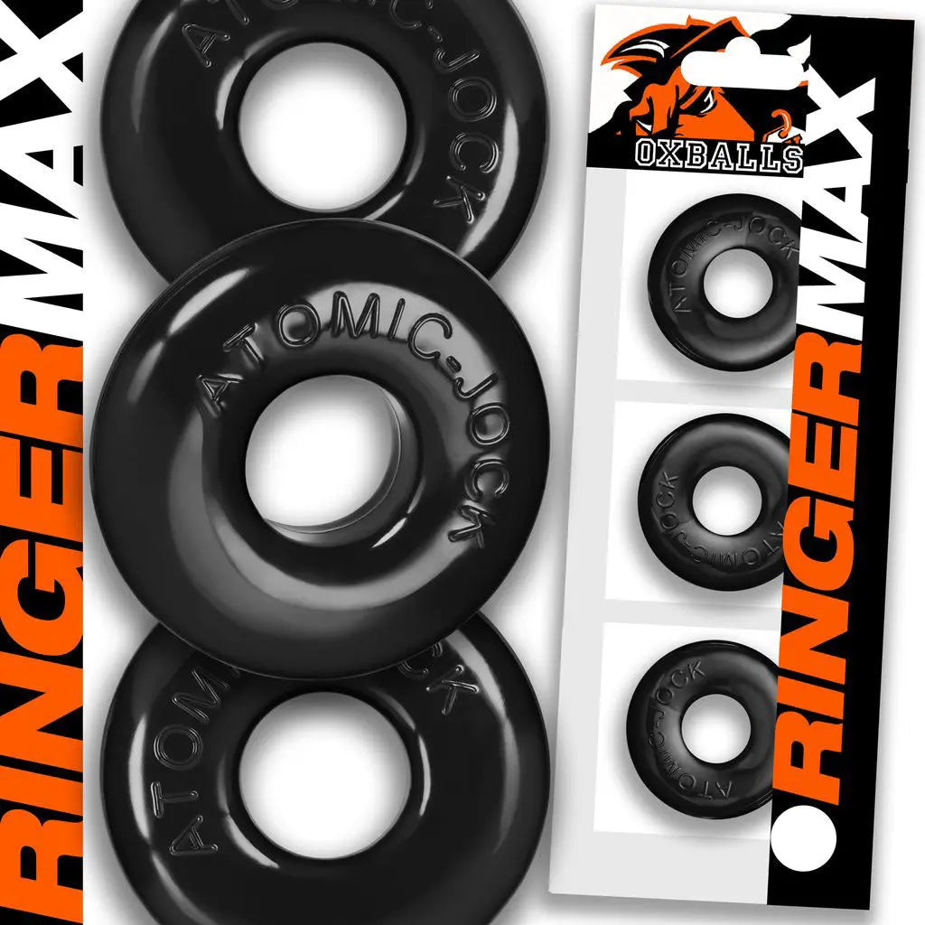 Ringer Max 3-Pack - Black Oxballs